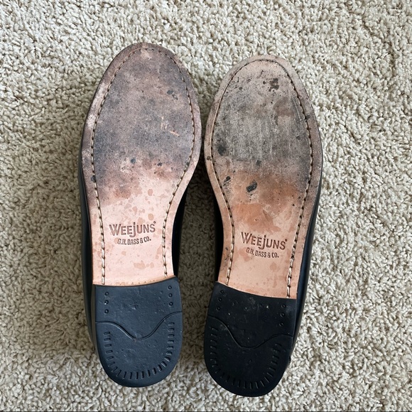 GH Bass Whitney weejuns in colorblock - Picture 2 of 4